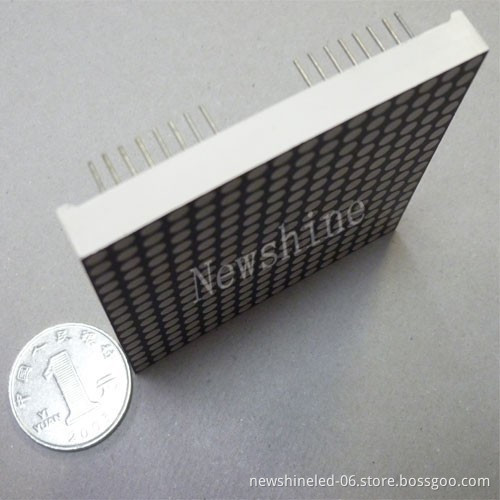16x16 Red Green Blue LED Matrix Display, 40mm x 40mm